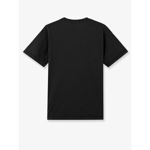Stone Island Men Cotton T-Shirt With Front Logo Patch